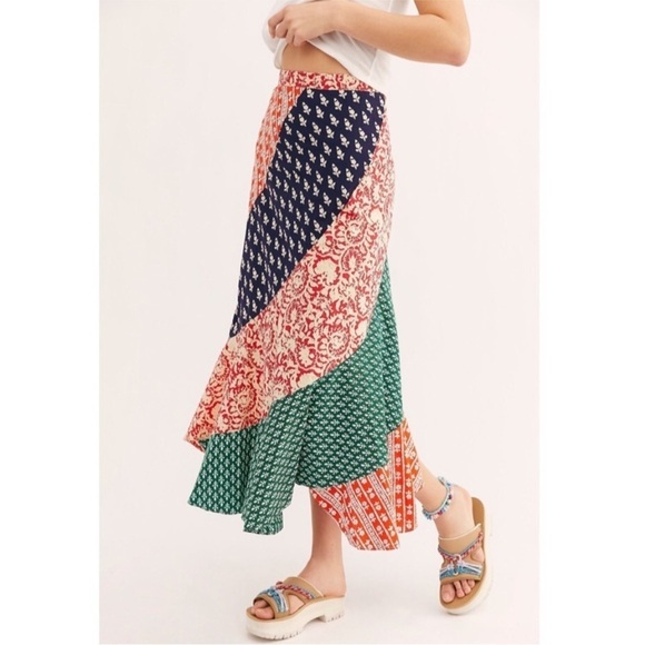 Free People Polska Maxi Skirt - Picture 1 of 8